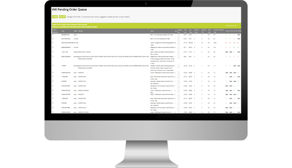 Computer with VoiceComm Dashboard